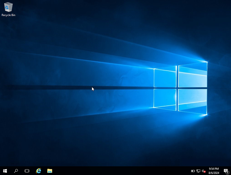 Windows Desktop Screen